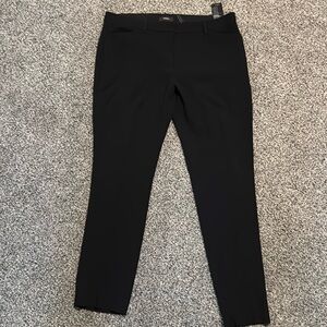Theory slim straight leg slacks